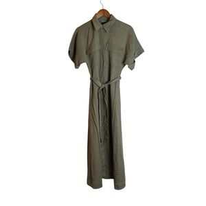 Oliver Bonas‎ green lyocell blend dress. Size 4